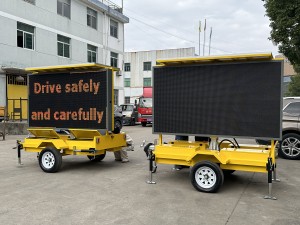 led sign trailer