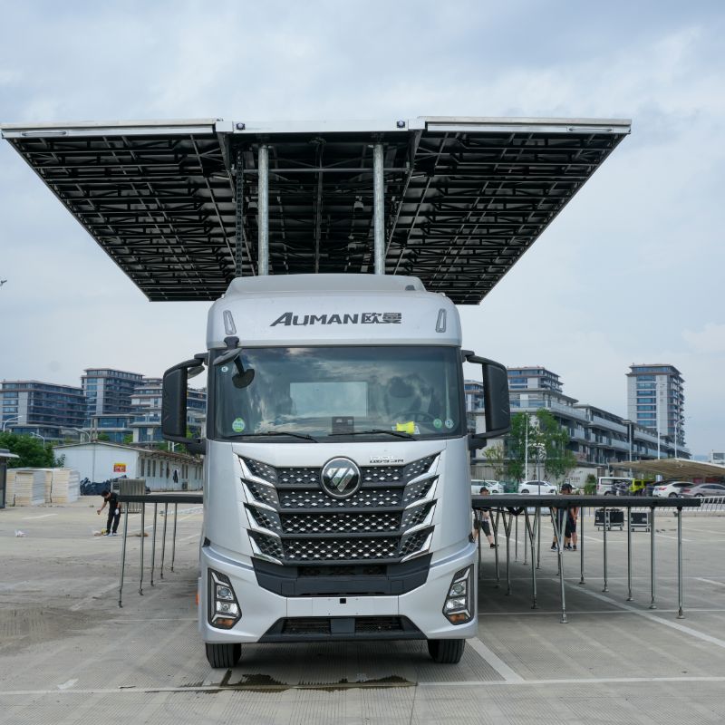 Hydraulic Mobile Stage Trucks  (3)