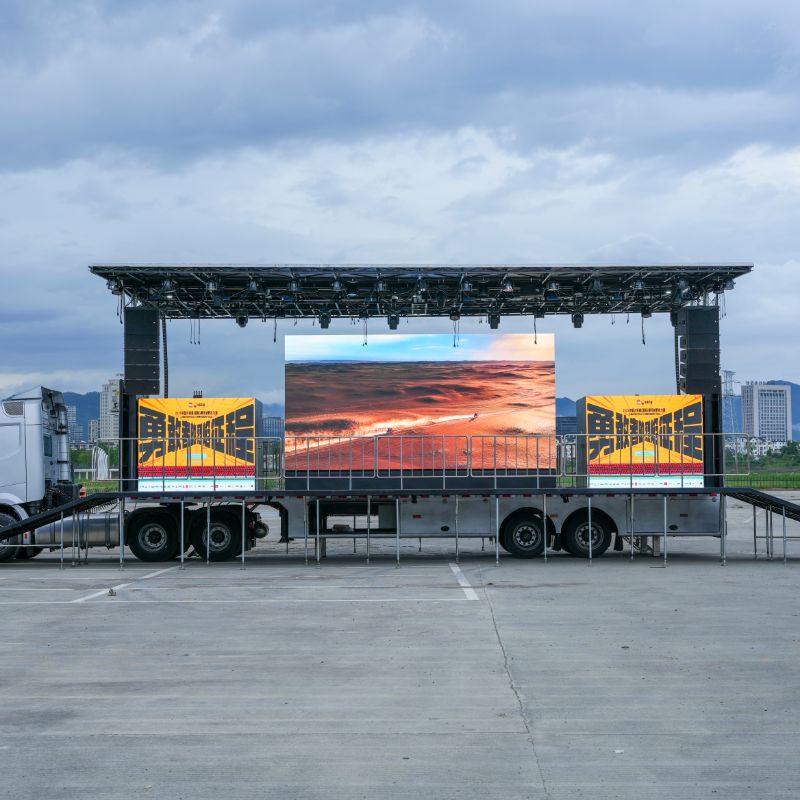 Hydraulic Mobile Stage Trucks  (4)