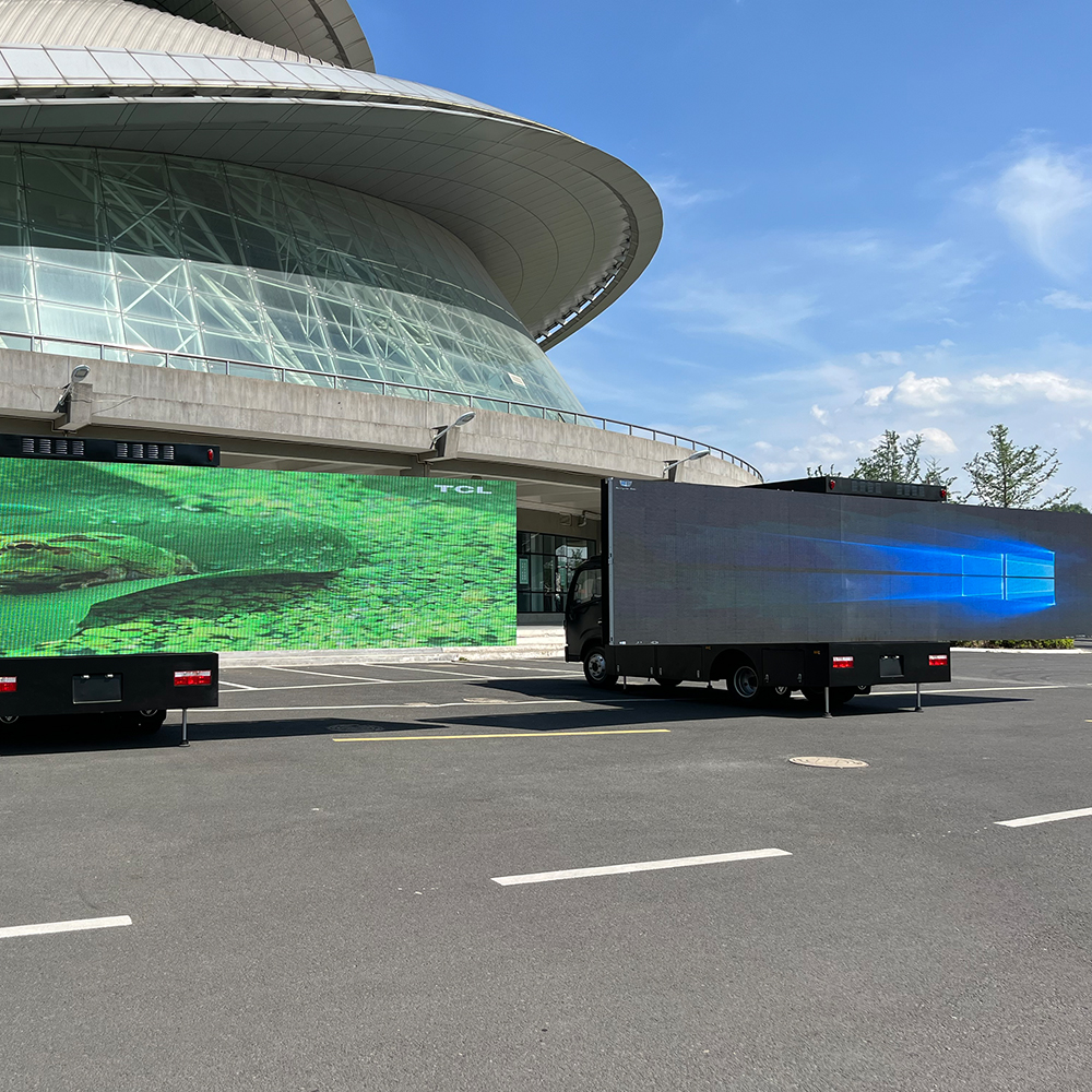 led mobile advertising vehicle